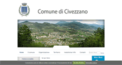 Desktop Screenshot of comunecivezzano.eu